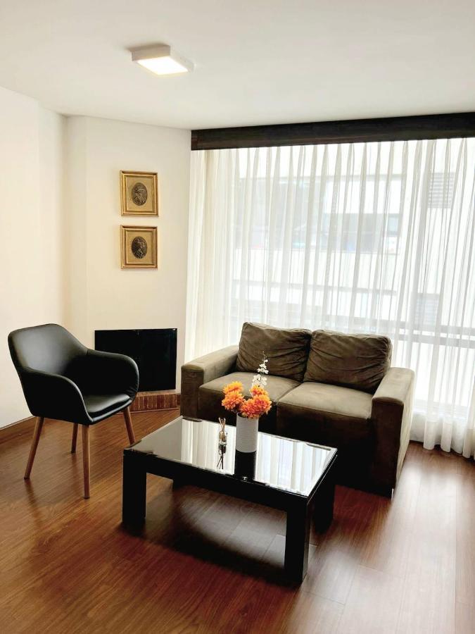 Acogedor Apartasuite Cerca Al Parque De La 93 Богота Екстер'єр фото